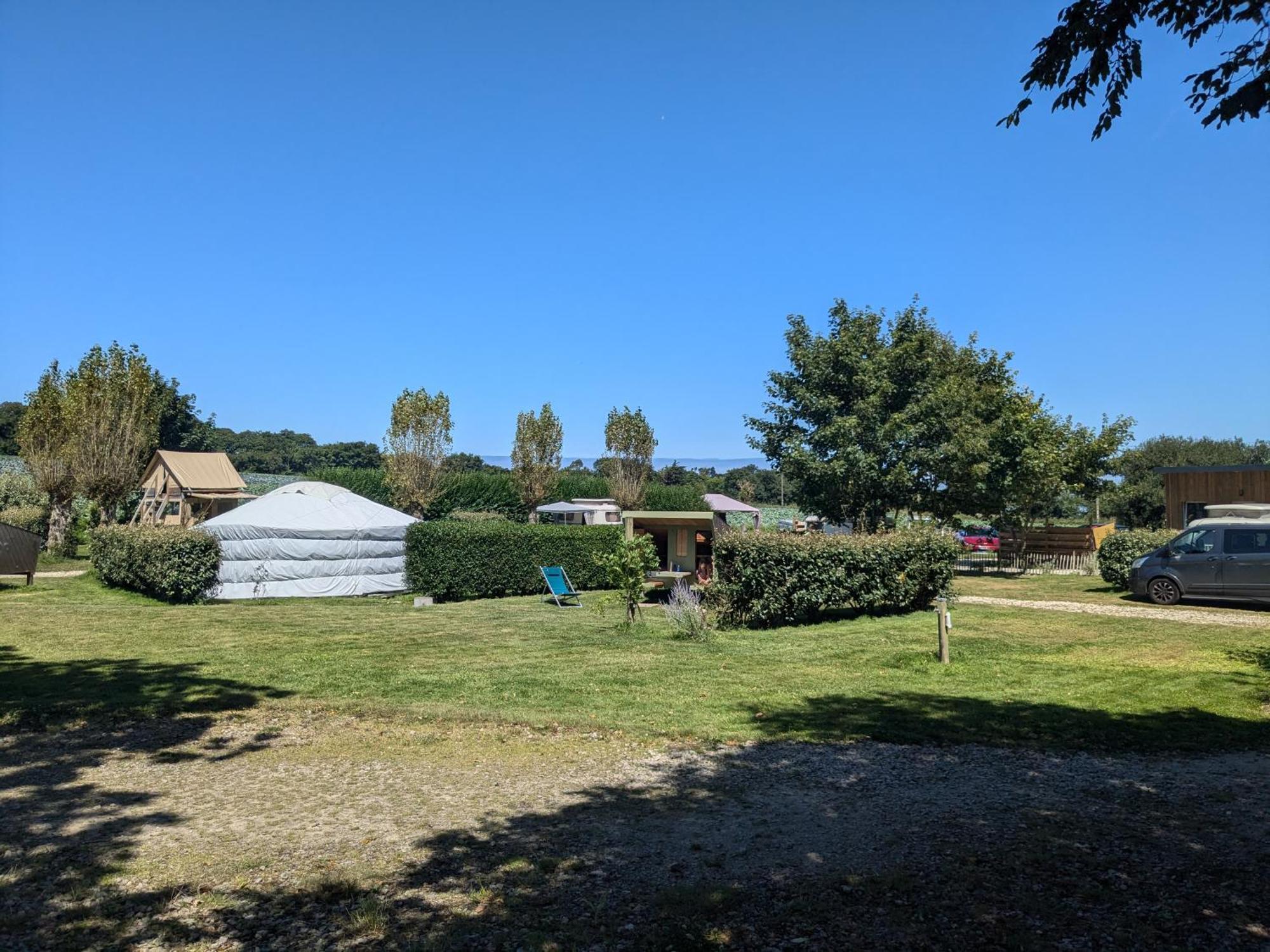 Camping Kerlaudy Mer Et Yourtes Plouenan Экстерьер фото