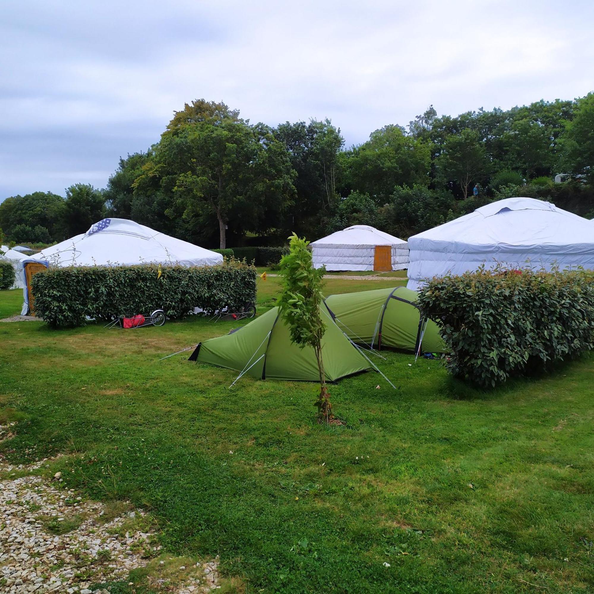 Camping Kerlaudy Mer Et Yourtes Plouenan Экстерьер фото