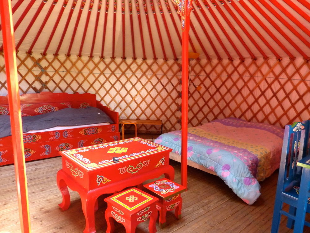 Camping Kerlaudy Mer Et Yourtes Plouenan Экстерьер фото