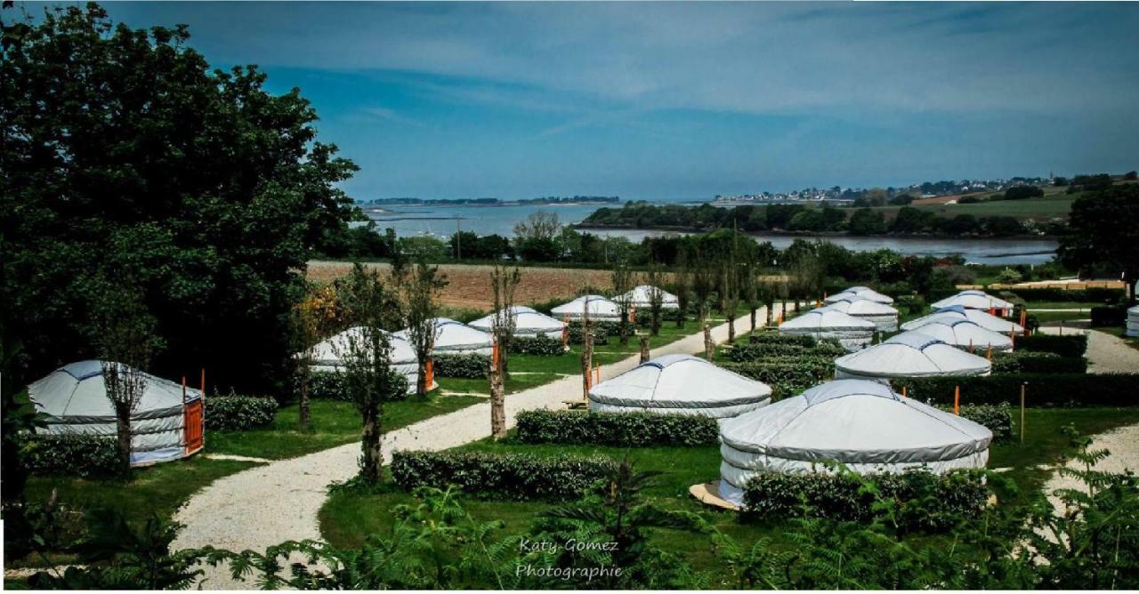 Camping Kerlaudy Mer Et Yourtes Plouenan Экстерьер фото